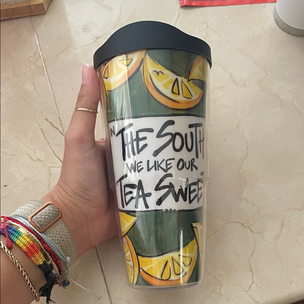 Tervis Green and Yellow Sweet Tea Tumbler